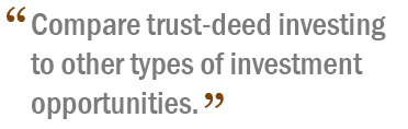 Get the highest return on your investment with the least amount of risk